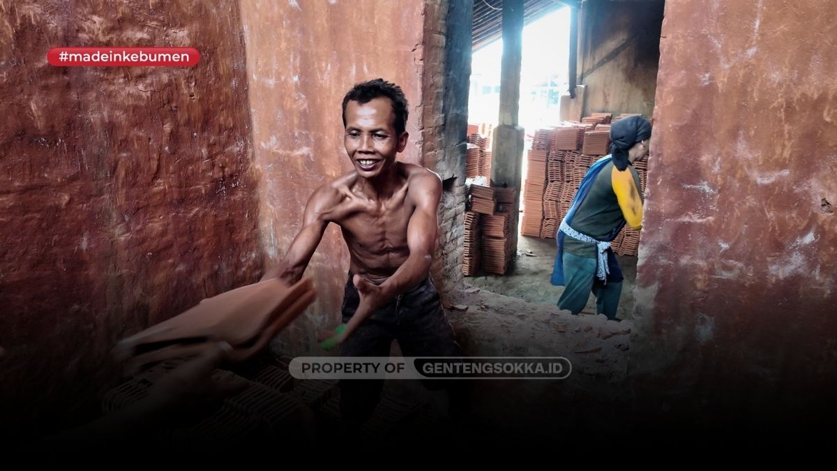 Jejak Pengrajin Genteng Sokka Kebumen Turun Temurun dari Leluhur